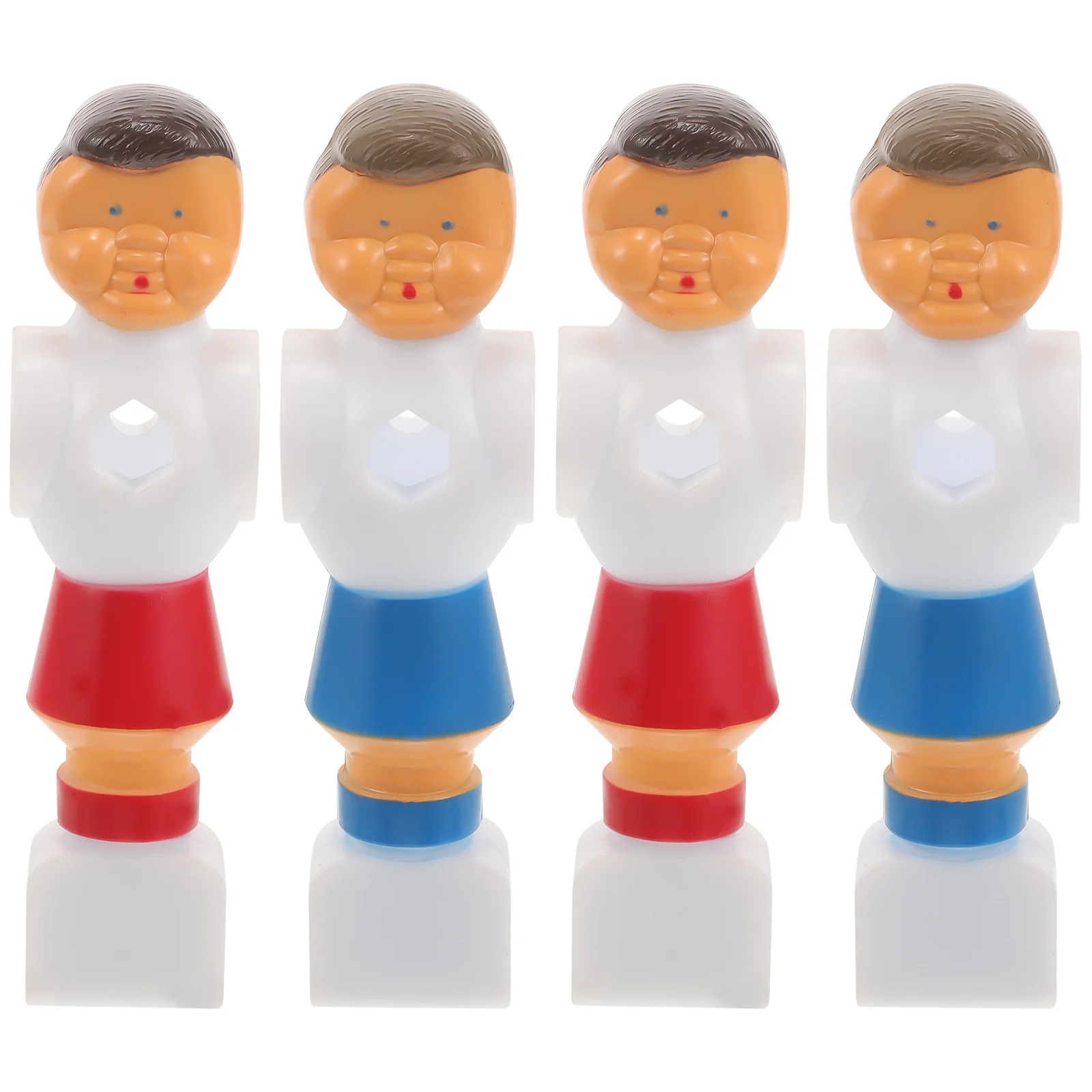 4Pcs Foosball Player Statues Reusable Table Soccer Figures Football Machine Parts Table Football Game Accessories
4Pcs Foosball Player Statues Reusable Table Soccer Figures Football Machine Parts Table Football Game Accessories