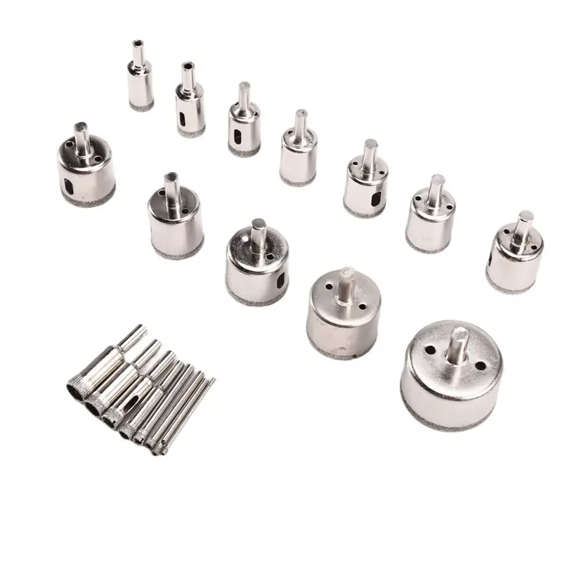 JHD Drill Bit Set 1Set 50Mm Diamond For Glass Bottle Jar Cutting For Sawing Tools Granite Stone Tile Cutting
JHD Drill Bit Set 1Set 50Mm Diamond For Glass Bottle Jar Cutting For Sawing Tools Granite Stone Tile Cutting