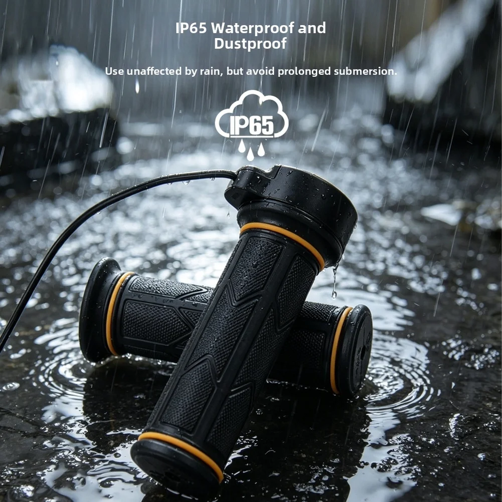Full Twist 192X Throttle for Left Side Ebike Conversion ABS Black Housing IP65 Dustproof Waterproof 3pin Connector
Full Twist 192X Throttle for Left Side Ebike Conversion ABS Black Housing IP65 Dustproof Waterproof 3pin Connector