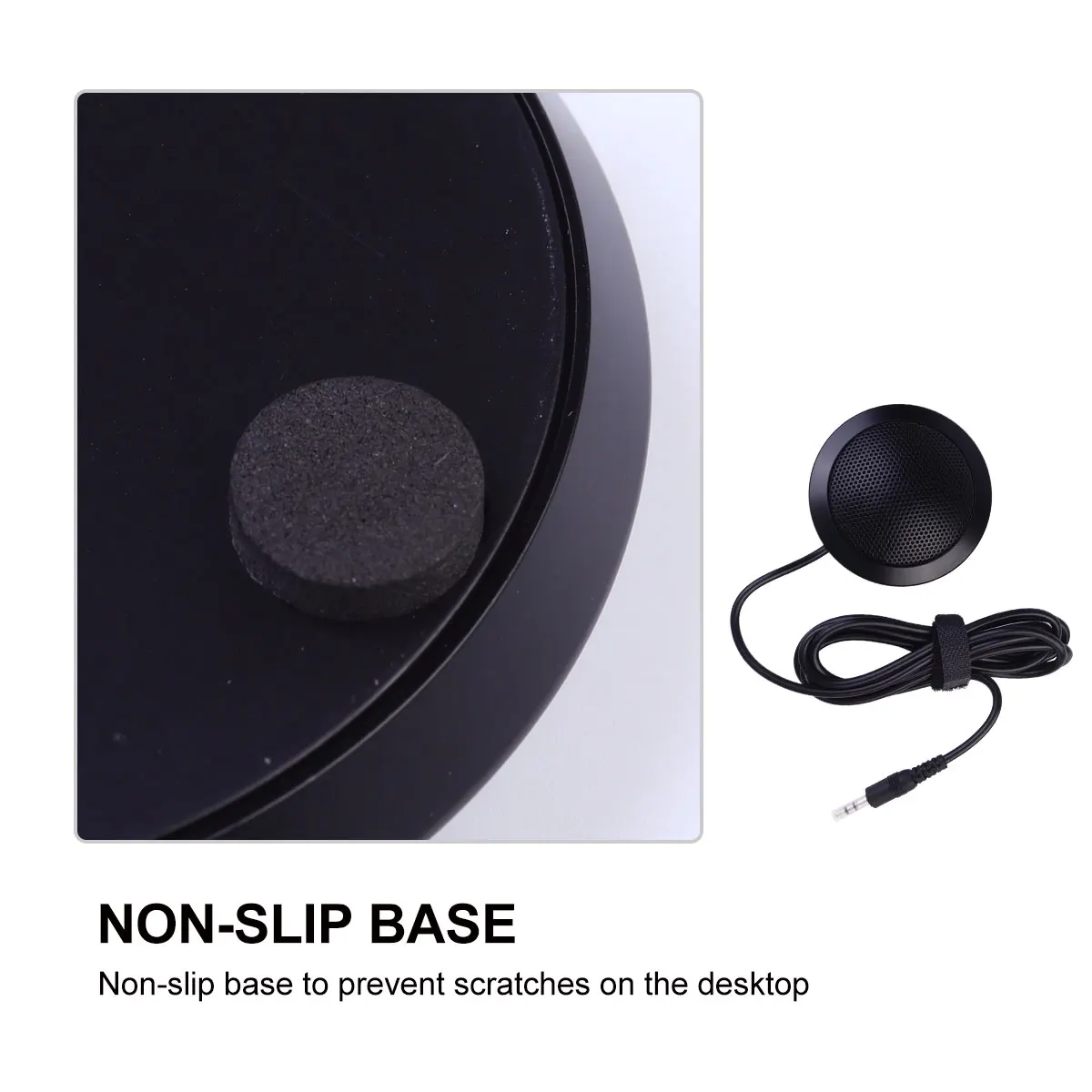 Condenser Microphone 360 Degree Pickup 3M Distance Black Computer Meeting Recording Video Conference Room Omnidirectional Mic
Condenser Microphone 360 Degree Pickup 3M Distance Black Computer Meeting Recording Video Conference Room Omnidirectional Mic