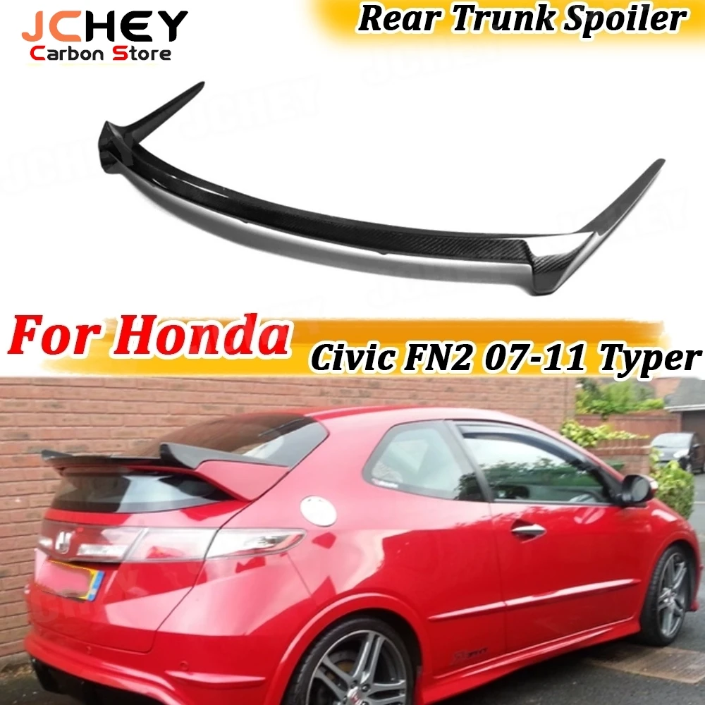 for Honda Civic FN2 2007-2011 Typer Carbon Fiber Rear Trunk Spoiler FRP Rear Boot Duckbill Spoiler Wing BodyKits Car Accessories
for Honda Civic FN2 2007-2011 Typer Carbon Fiber Rear Trunk Spoiler FRP Rear Boot Duckbill Spoiler Wing BodyKits Car Accessories
