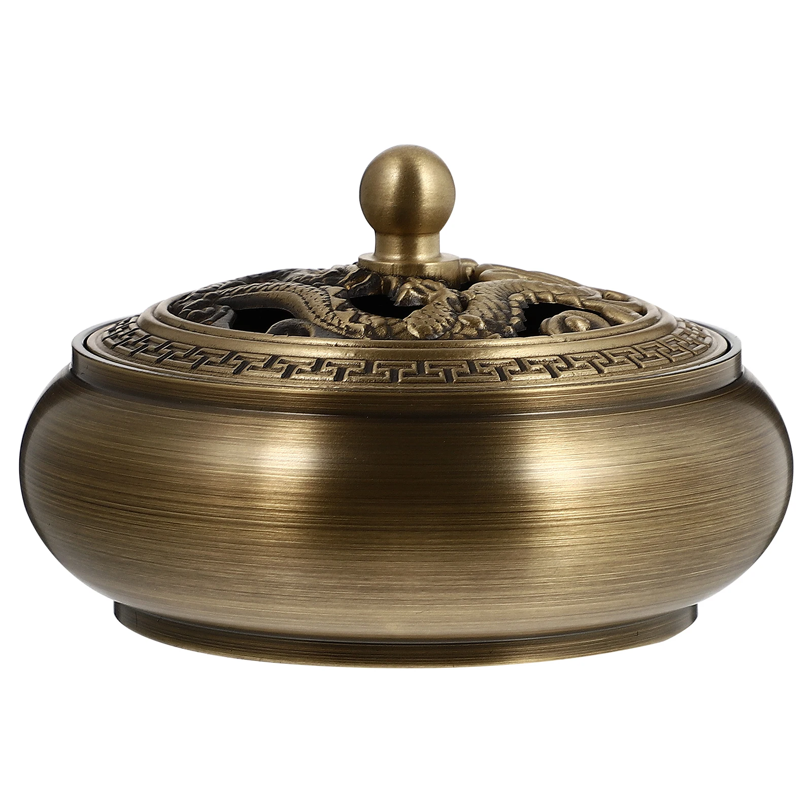 Brass Incense Burner Creative Censer Holder Decorative Home Office Retro Atmosphere Fine Craftsmanship Smoke
Brass Incense Burner Creative Censer Holder Decorative Home Office Retro Atmosphere Fine Craftsmanship Smoke