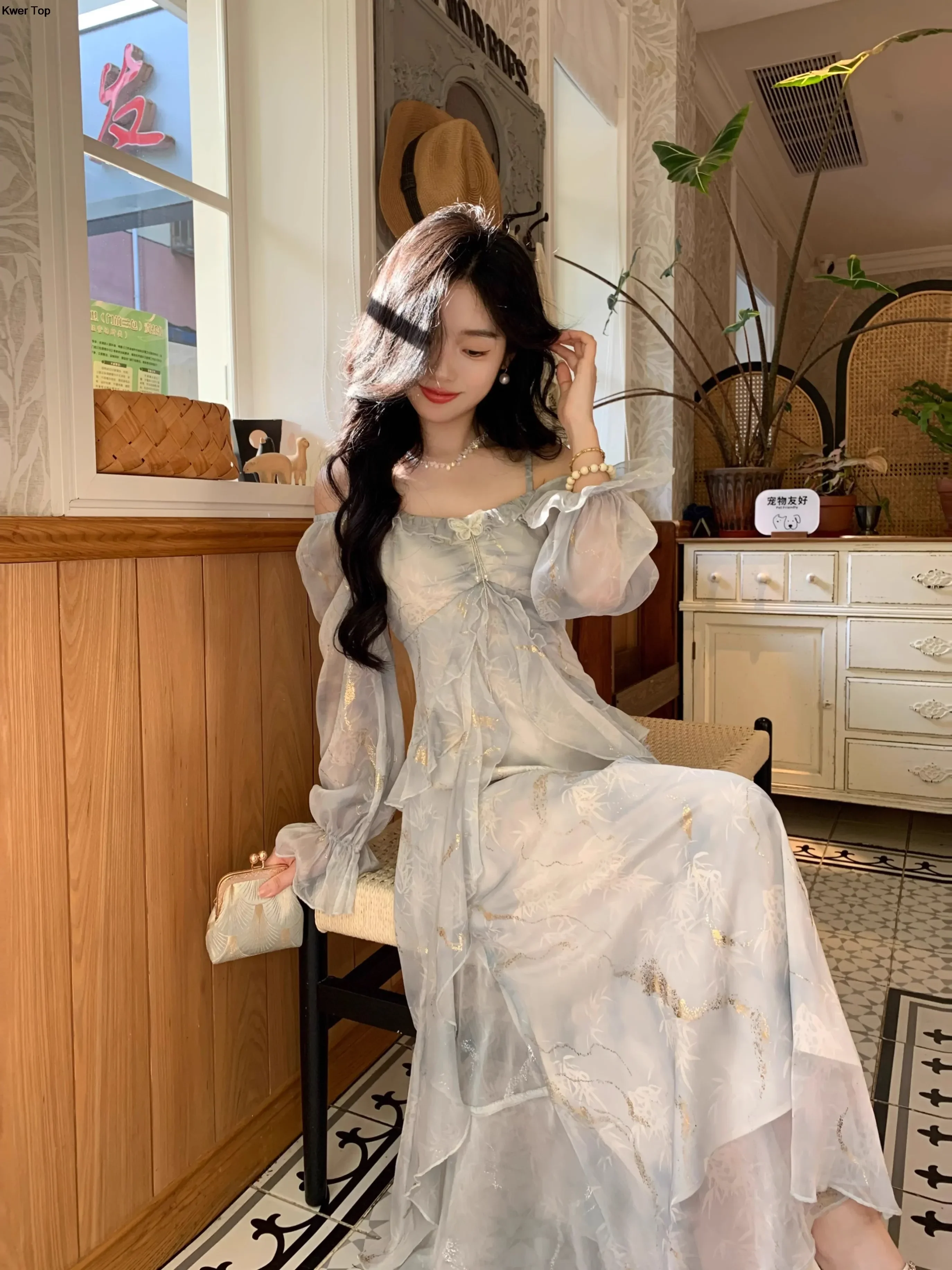 French Fashion Print Fairy Long Dresses Women 2024 Autumn New Ruffles A-Line Party Birthday Vestidos Female One Piece Clothes 25
French Fashion Print Fairy Long Dresses Women 2024 Autumn New Ruffles A-Line Party Birthday Vestidos Female One Piece Clothes 25