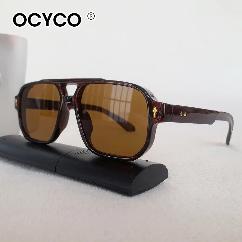 Vintage Fashion Square Sunglasses Women Men 2026 Modern Thick Frame Eyewear Yellow Blue Lens Sun Glasses Female UV400
Vintage Fashion Square Sunglasses Women Men 2026 Modern Thick Frame Eyewear Yellow Blue Lens Sun Glasses Female UV400
