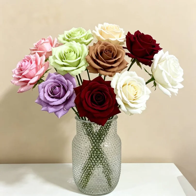 Wedding Party Decoration Artificial Flowers For Home Decors DIY Flower Arrangement
Wedding Party Decoration Artificial Flowers For Home Decors DIY Flower Arrangement
