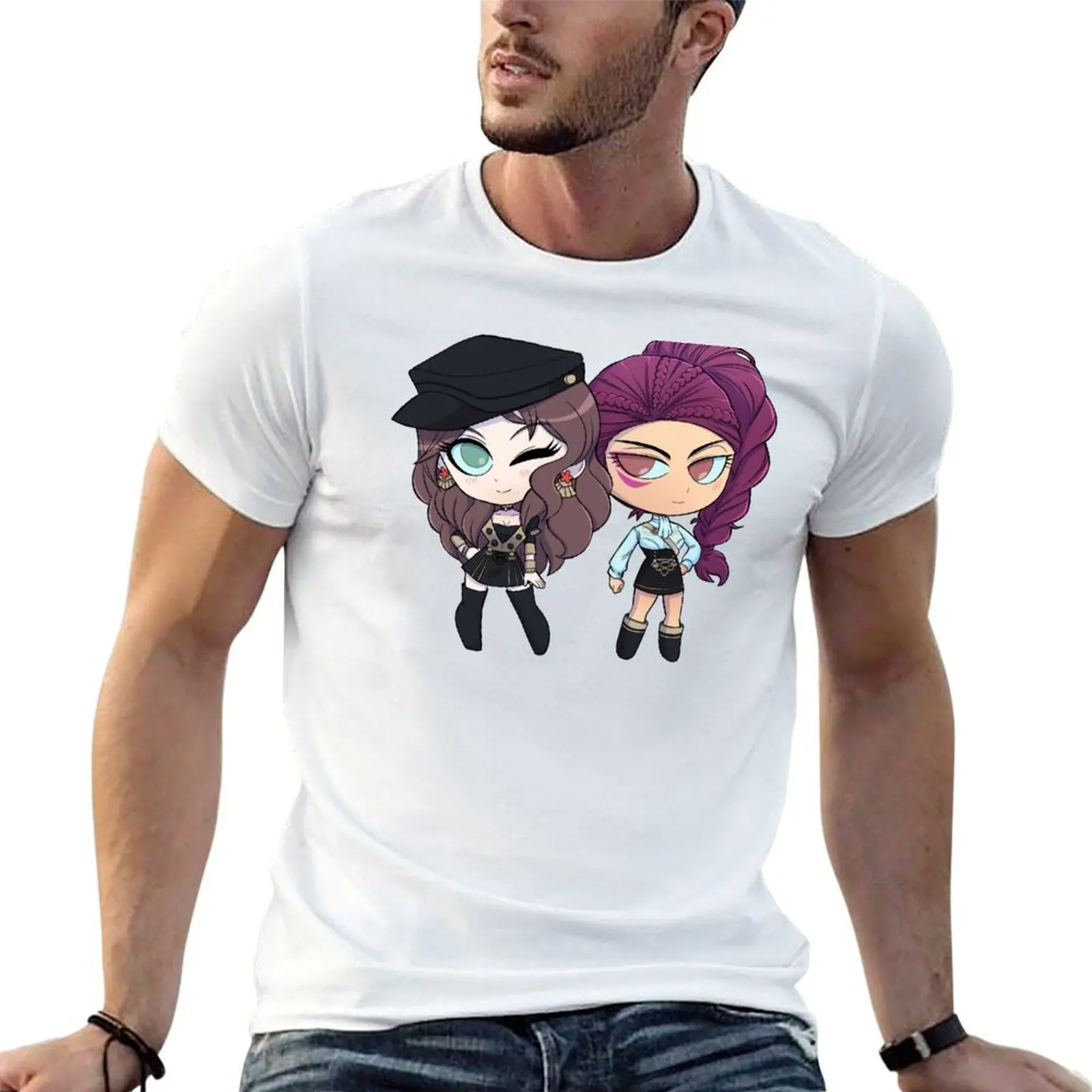 Dorothea and Petra - Fire Emblem Three Houses - Chibi Cuties T-Shirt man t shirt summer man t shirt heavy cotton T-Shirt
Dorothea and Petra - Fire Emblem Three Houses - Chibi Cuties T-Shirt man t shirt summer man t shirt heavy cotton T-Shirt