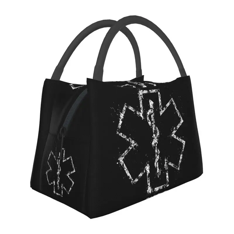 Star Of Life Emt Insulated Lunch Tote Bag for Women Emt Paramedic Medical Resuable Thermal Cooler Bento Box Camping Travel
Star Of Life Emt Insulated Lunch Tote Bag for Women Emt Paramedic Medical Resuable Thermal Cooler Bento Box Camping Travel