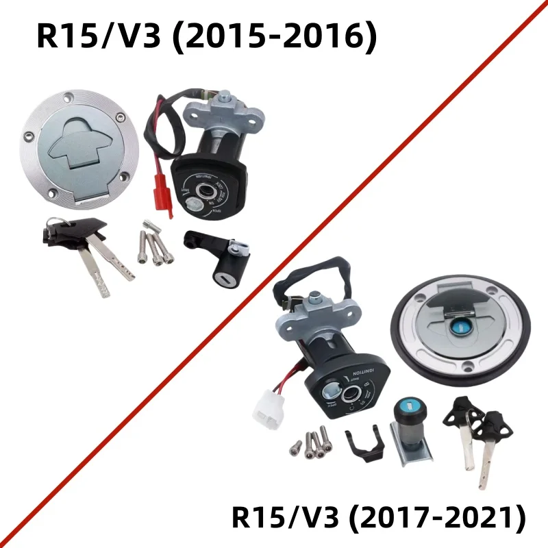 For Yamaha R15 V3 2015 2016 r15 v3 2017 2018 2019 2020 2021 Motorcycle Ignition Gas Cap Fuel Tank Cover Seat Lock Key Set
For Yamaha R15 V3 2015 2016 r15 v3 2017 2018 2019 2020 2021 Motorcycle Ignition Gas Cap Fuel Tank Cover Seat Lock Key Set