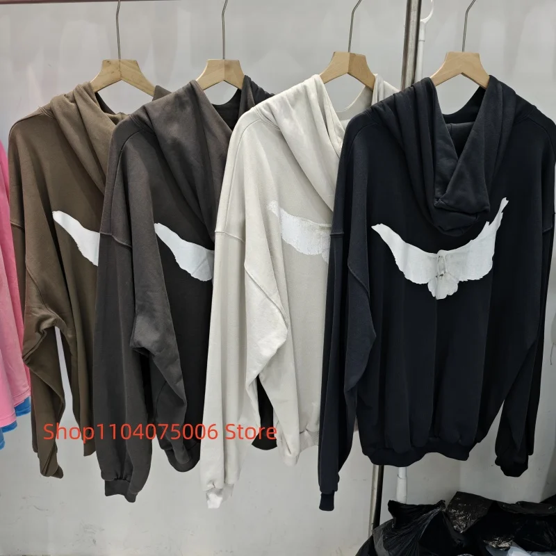 Oversized Dove Print Kanye West Hoodie Cotton Streetwear Pullover Hip Hop Sweatshirt Men Women Casual Fashion sweatshirt
Oversized Dove Print Kanye West Hoodie Cotton Streetwear Pullover Hip Hop Sweatshirt Men Women Casual Fashion sweatshirt
