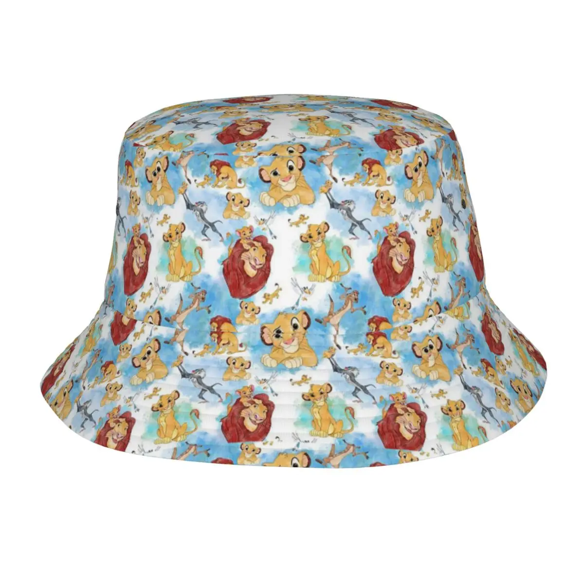 Custom Unisex Lion King Hakuna Matata Movie Cartoon Bucket Hat Travel Beach Summer Camping Hats
Custom Unisex Lion King Hakuna Matata Movie Cartoon Bucket Hat Travel Beach Summer Camping Hats