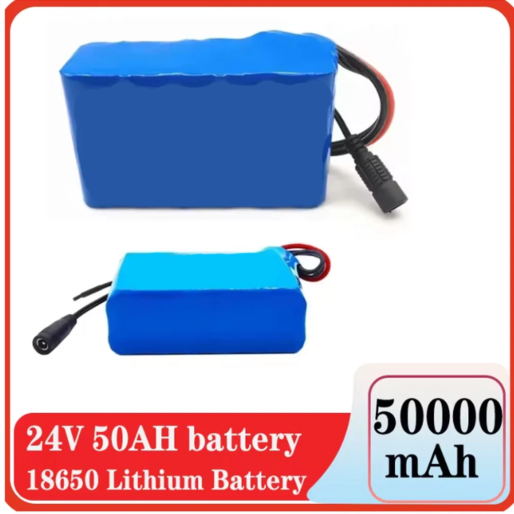 6s2p 24V 50000mAh 18650 lithium battery rechargeable battery with BMS protection board lithium-ion battery pack with charger
6s2p 24V 50000mAh 18650 lithium battery rechargeable battery with BMS protection board lithium-ion battery pack with charger