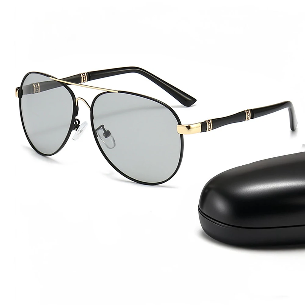 Classic Brand Design Pilot Photochromic Polarized Sunglasses Men Women Safety Driving Sun Glasses Anti-Glare Gafas De Sol 2025
Classic Brand Design Pilot Photochromic Polarized Sunglasses Men Women Safety Driving Sun Glasses Anti-Glare Gafas De Sol 2025