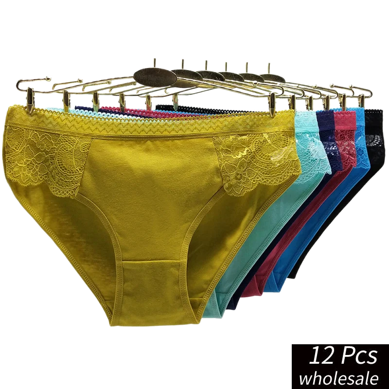 Alyowangyina 12 Pcs/lot Wholesale Solid Colour Women Cotton Sexy Girl Lace Briefs Cotton Student Panties #89465
Alyowangyina 12 Pcs/lot Wholesale Solid Colour Women Cotton Sexy Girl Lace Briefs Cotton Student Panties #89465