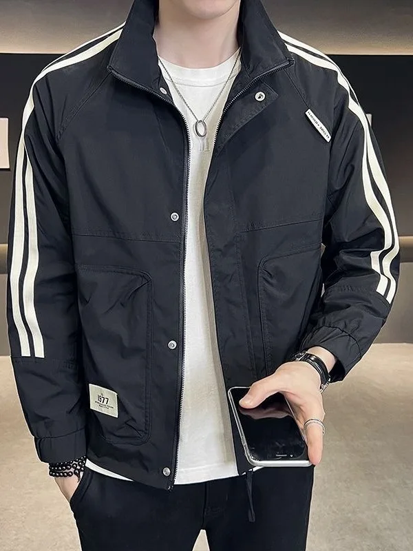 Spring Autumn 2026 Men's Jacket Pilot Style Color Block Workwear Outerwear Casual Loose Fit Long Sleeve Zipper Closure Coat
Spring Autumn 2026 Men's Jacket Pilot Style Color Block Workwear Outerwear Casual Loose Fit Long Sleeve Zipper Closure Coat