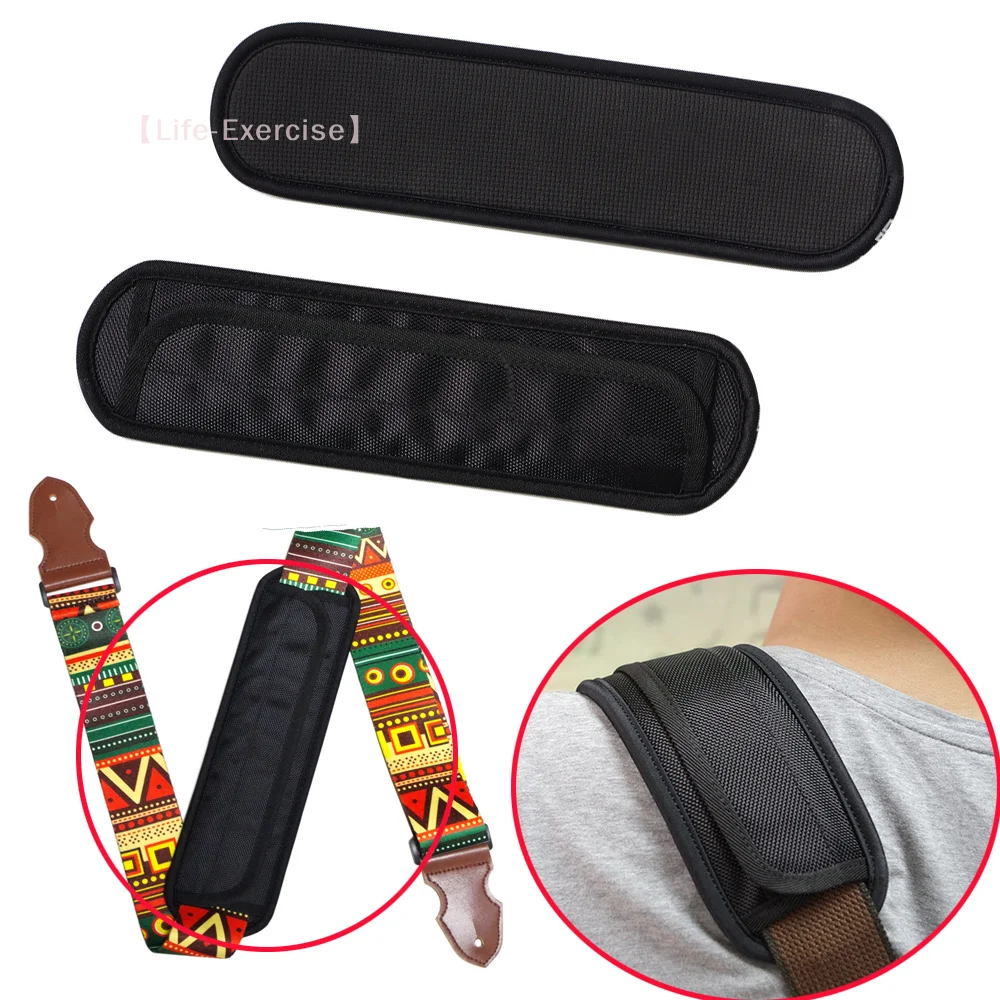 1 Pcs Padded Guitar Strap Shoulder Pad, Adjustable Comfort Cushion For Acoustic Electric Bass, Universal Black Strap
1 Pcs Padded Guitar Strap Shoulder Pad, Adjustable Comfort Cushion For Acoustic Electric Bass, Universal Black Strap