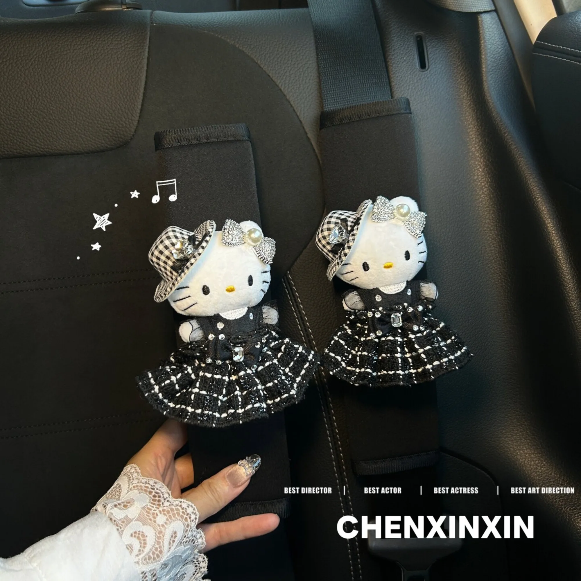 Hello Kitty Car Safety Belt Cover Adjustable Seat Belt Cover Shoulder Strap Cover Car Shoulder Protector Pad Auto Accessories
Hello Kitty Car Safety Belt Cover Adjustable Seat Belt Cover Shoulder Strap Cover Car Shoulder Protector Pad Auto Accessories