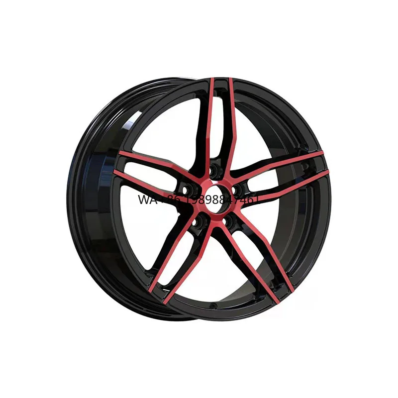 Forged Aluminum Wheels in Black and Red Customized 17 Inch Forged Wheel for Cars
Forged Aluminum Wheels in Black and Red Customized 17 Inch Forged Wheel for Cars