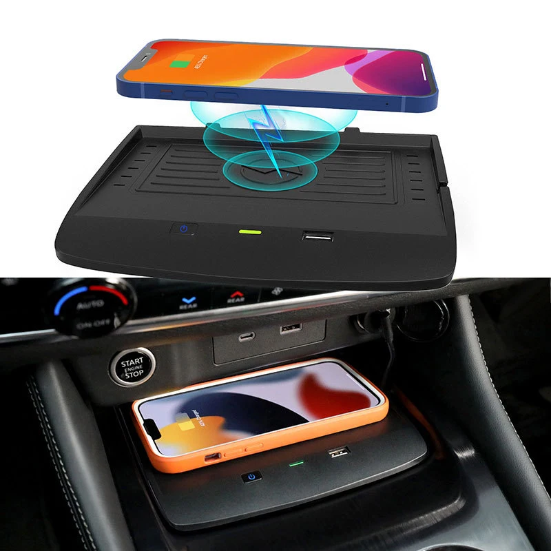 Car wireless charger for Nissan X-Trail Rogue 2021 2022 2023 mobile phone charger charging holder charging pad plate trim
Car wireless charger for Nissan X-Trail Rogue 2021 2022 2023 mobile phone charger charging holder charging pad plate trim