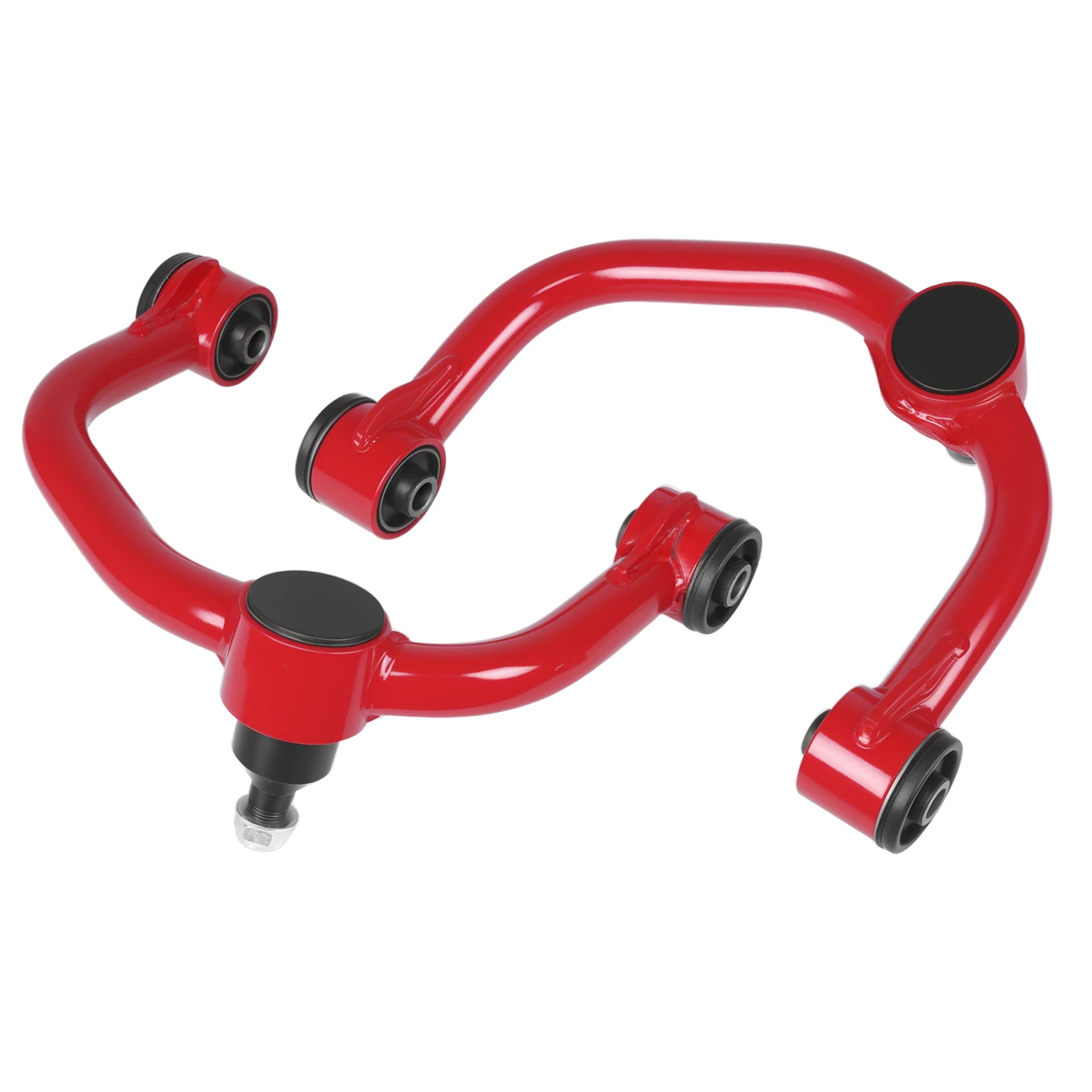 2pcs Front Upper Control Arms Front Suspension Tubular Control Arm With Greasable Ball Joint Aluminum for Ford F-150 2011-2016
2pcs Front Upper Control Arms Front Suspension Tubular Control Arm With Greasable Ball Joint Aluminum for Ford F-150 2011-2016