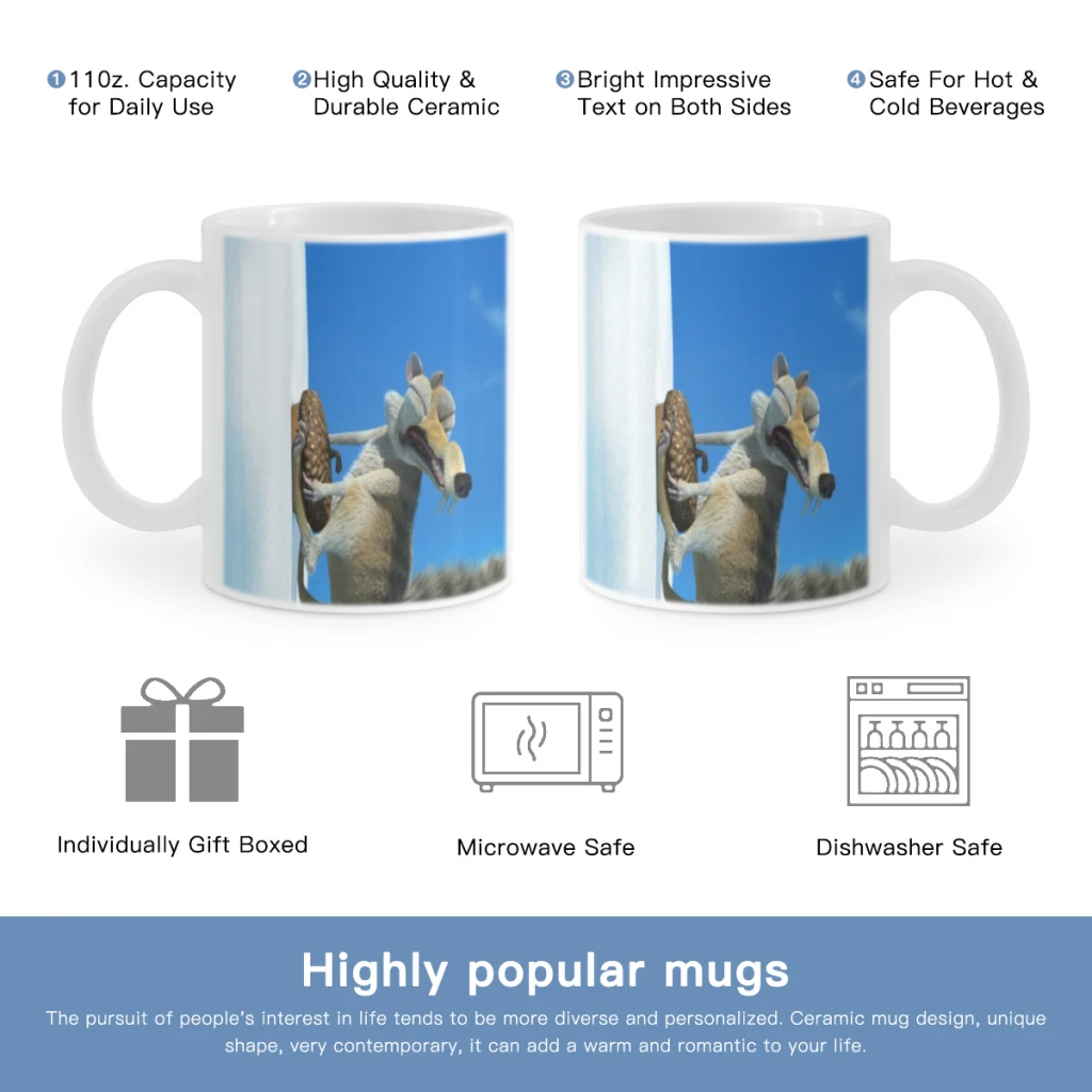 ICE AGE Cartoon Free shipping Coffee Cups Ceramic cups creative cups and cute mugs Personalized Gift Cup For Tea
ICE AGE Cartoon Free shipping Coffee Cups Ceramic cups creative cups and cute mugs Personalized Gift Cup For Tea