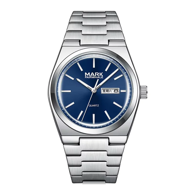 2025 Latest Mark Fairwhale Business Men Quartz Wristwatches Classic Luminous Week Calendar Waterproof Stainless Steel Male Reloj
2025 Latest Mark Fairwhale Business Men Quartz Wristwatches Classic Luminous Week Calendar Waterproof Stainless Steel Male Reloj