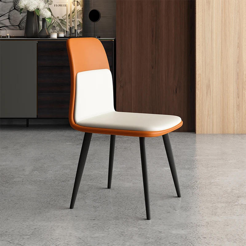 Designer Dining Chairs Two-color Splicing Ergonomic Luxury Office Kitchen Chair Nordic Modern Sillas Comedor Italian Furniture
Designer Dining Chairs Two-color Splicing Ergonomic Luxury Office Kitchen Chair Nordic Modern Sillas Comedor Italian Furniture