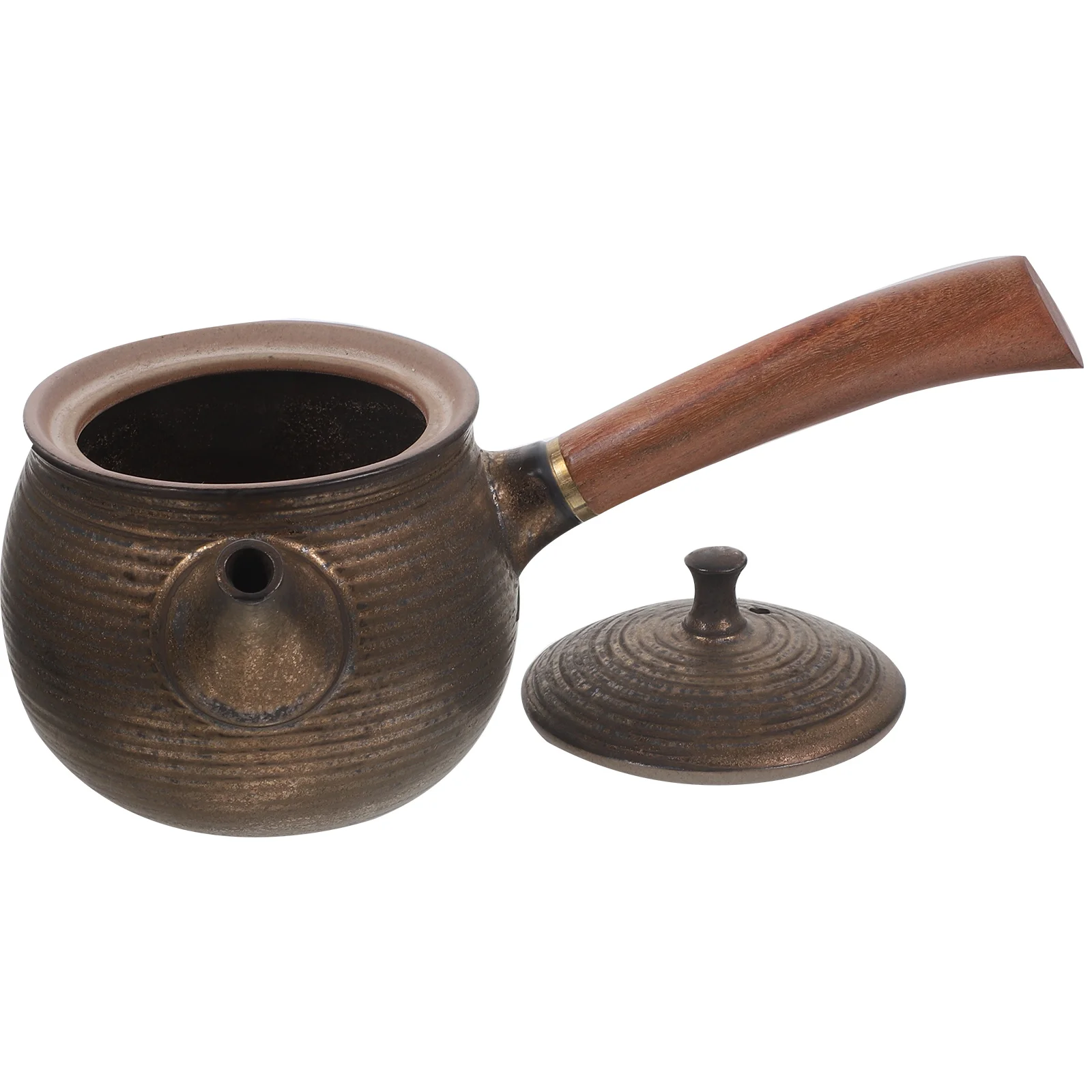 Retro Teapot Square Stoneware Side H Ceramic Tea Pot Office Strainers Wooden Cups Small Chinese Kitchen Bar Set
Retro Teapot Square Stoneware Side H Ceramic Tea Pot Office Strainers Wooden Cups Small Chinese Kitchen Bar Set