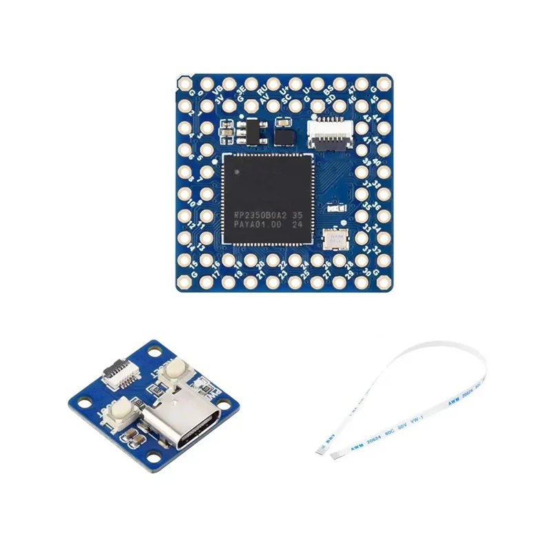 Classic-For Raspberry Pi RP2350 Core2350b Dual-Core Dual Architecture Core Board PSRAM USB Adapter Board 2MB
Classic-For Raspberry Pi RP2350 Core2350b Dual-Core Dual Architecture Core Board PSRAM USB Adapter Board 2MB