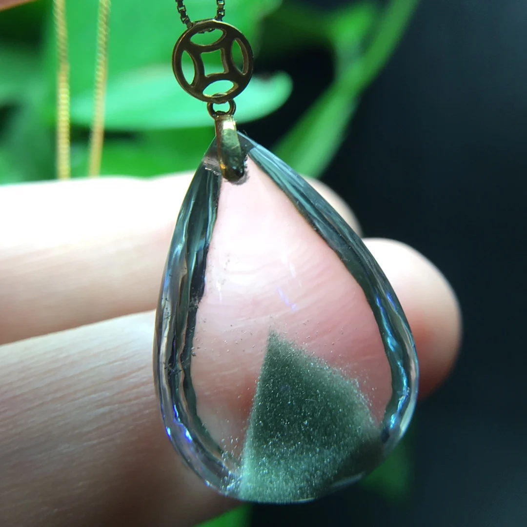 Natural Green Phantom Quartz Pendant Jewelry heart Women Man 24*16.5*10.1mm Necklace Phantom Rare Garden AAAAAA
Natural Green Phantom Quartz Pendant Jewelry heart Women Man 24*16.5*10.1mm Necklace Phantom Rare Garden AAAAAA