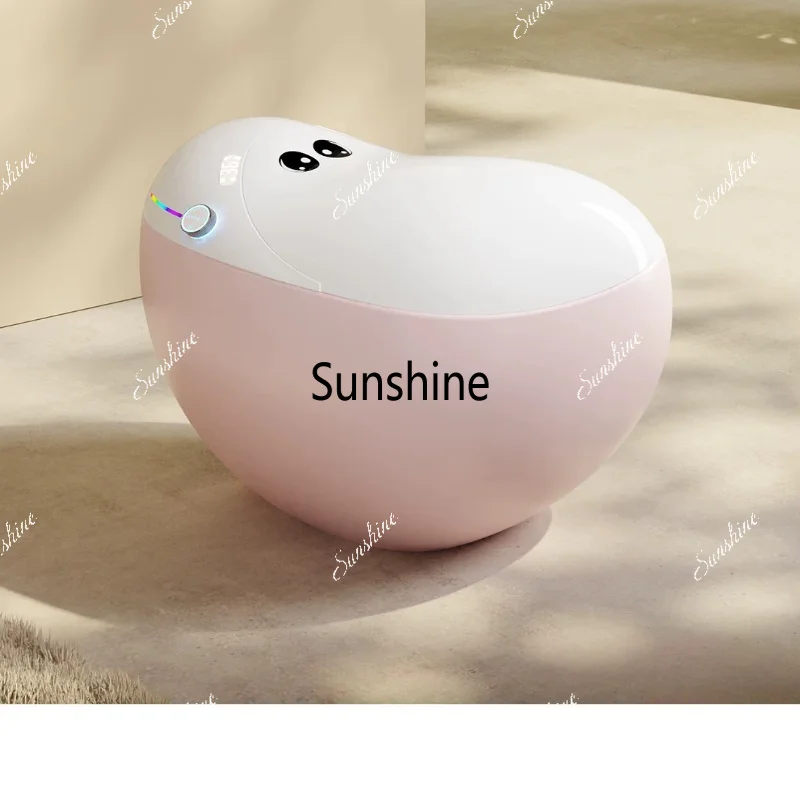 Cute smart toilet fully automatic with water tank, colorful electric personalized creativity
Cute smart toilet fully automatic with water tank, colorful electric personalized creativity