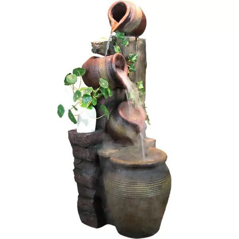 European creative running water fountain lucky floor resin ornament living room courtyard home decoration opening gift landscape
European creative running water fountain lucky floor resin ornament living room courtyard home decoration opening gift landscape