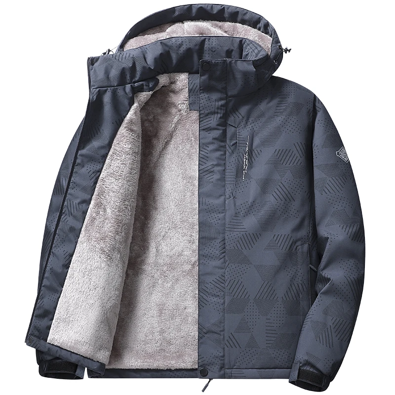 Winter Parkas Men's Fashion Casual Jacket Hooded Thicken Outdoor Windproof Overcoat Male Peinted Zipper Hat Detachabable Coats
Winter Parkas Men's Fashion Casual Jacket Hooded Thicken Outdoor Windproof Overcoat Male Peinted Zipper Hat Detachabable Coats