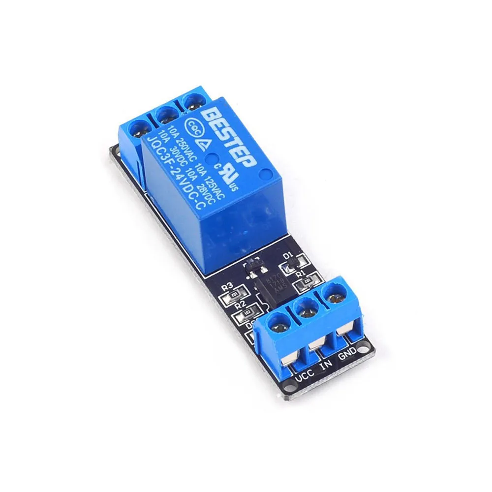 1 Channel Low Level Trigger Relay Module 3V 5V 12V 24V Optocoupler Isolation Relay PLC Control Drive Board with Indicator Light
1 Channel Low Level Trigger Relay Module 3V 5V 12V 24V Optocoupler Isolation Relay PLC Control Drive Board with Indicator Light