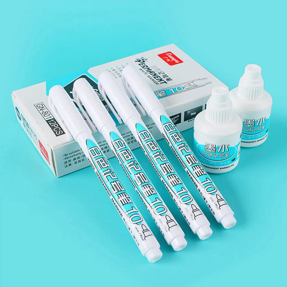10Pcs Marker Pens Multi-Function Paint Markers Household Drawing Pens Portable Convenient Drawing Tools for Paper Cloth Glass
10Pcs Marker Pens Multi-Function Paint Markers Household Drawing Pens Portable Convenient Drawing Tools for Paper Cloth Glass
