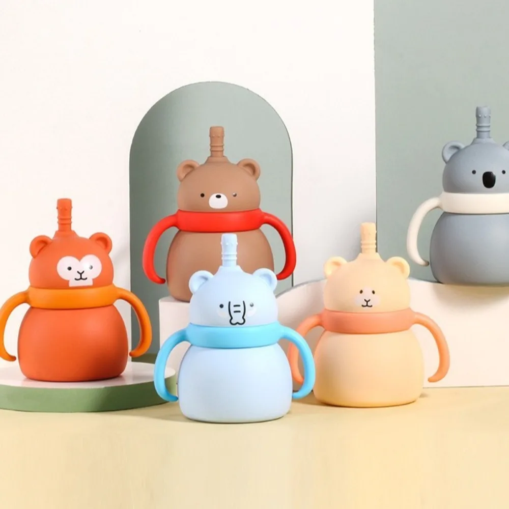 100ML Sippy Baby Cup Cartoon Animals Leakproof Toddler Sippy Cups Double Handles Lightweight Drinking Cups with Straws
100ML Sippy Baby Cup Cartoon Animals Leakproof Toddler Sippy Cups Double Handles Lightweight Drinking Cups with Straws