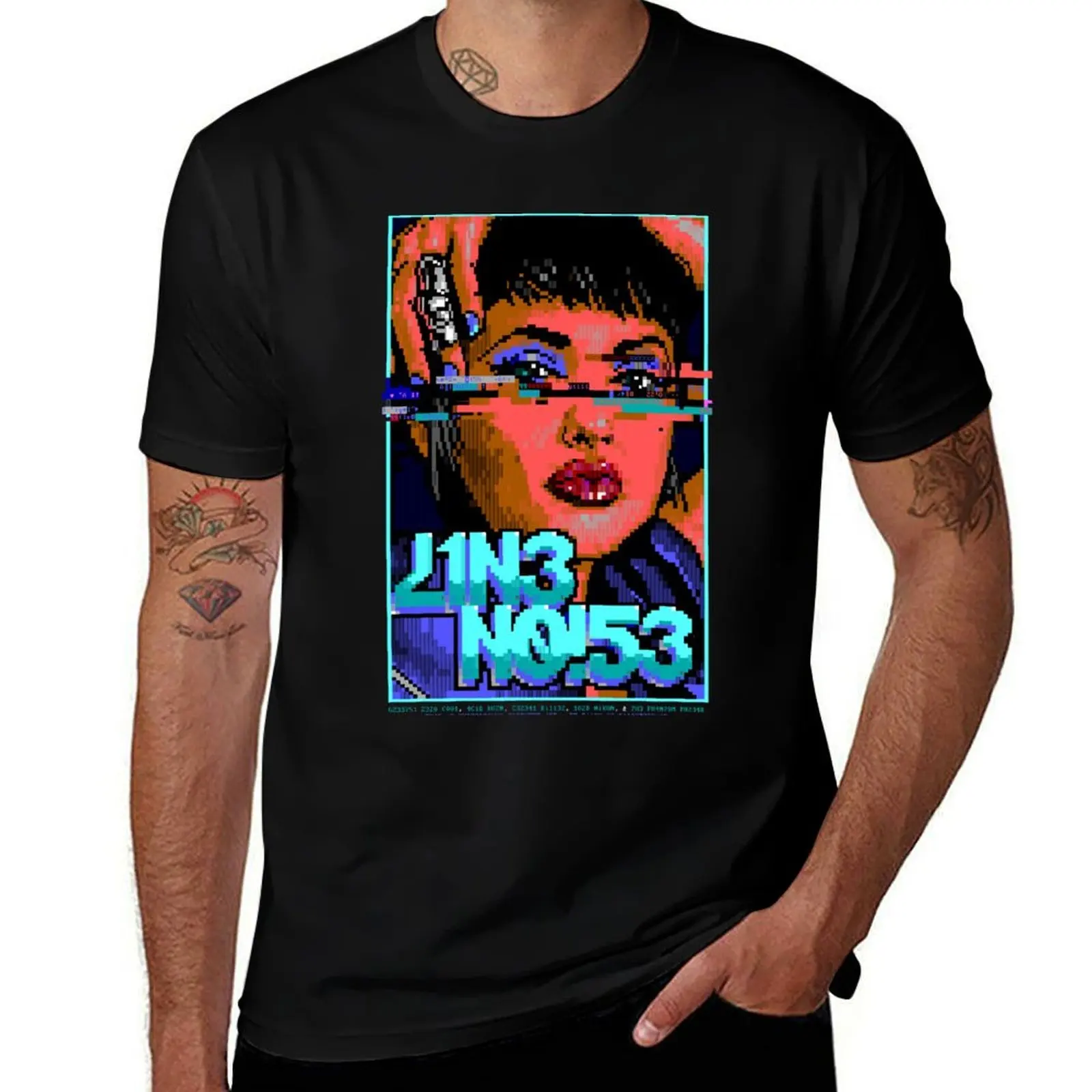 Line Noise vs hAX0RZ T-Shirt man t shirt cotton high quality man t shirts for men casual T-Shirt
Line Noise vs hAX0RZ T-Shirt man t shirt cotton high quality man t shirts for men casual T-Shirt