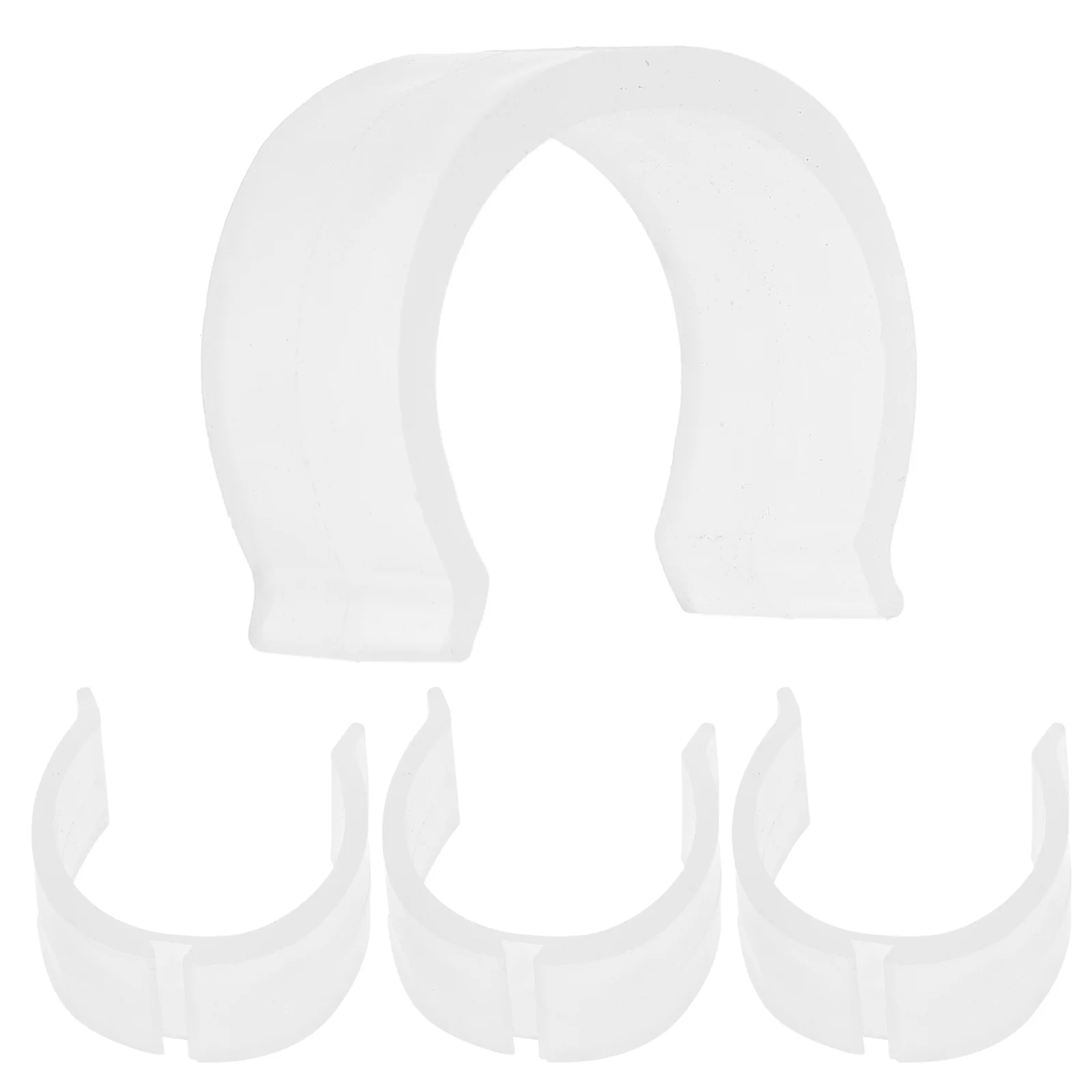 4pcs Plastic Curtain Rod Brackets Buckle UShape Antislip Pads for 2628mm Rods Heavy Duty Holders Protect Scratches
4pcs Plastic Curtain Rod Brackets Buckle UShape Antislip Pads for 2628mm Rods Heavy Duty Holders Protect Scratches