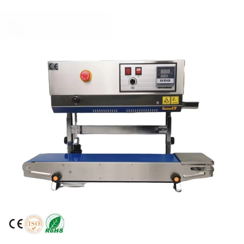 SF-150LW High Efficiency Horizontal Automatic Machine Continuous Band Food Plastic Bag Heat Sealer Sealing Machine
SF-150LW High Efficiency Horizontal Automatic Machine Continuous Band Food Plastic Bag Heat Sealer Sealing Machine