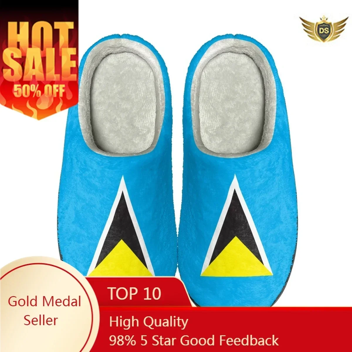 Saint Lucia Design Winter Men Flat Slippers Casual Cozy Couple Cotton Slipper Warm Round Toe Indoor Floor Shoes Zapatillas Mujer
Saint Lucia Design Winter Men Flat Slippers Casual Cozy Couple Cotton Slipper Warm Round Toe Indoor Floor Shoes Zapatillas Mujer