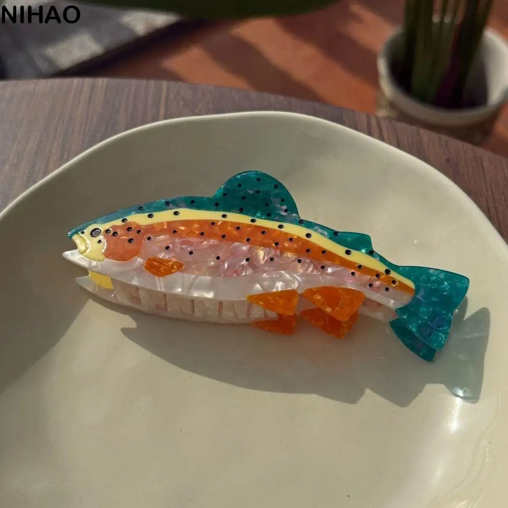 Marine Organism Ocean Sardine Hair Clip Hairpin Shark Clip Large Hair Claw Geometry Korean Style Headwear Acetate Grab Clip
Marine Organism Ocean Sardine Hair Clip Hairpin Shark Clip Large Hair Claw Geometry Korean Style Headwear Acetate Grab Clip