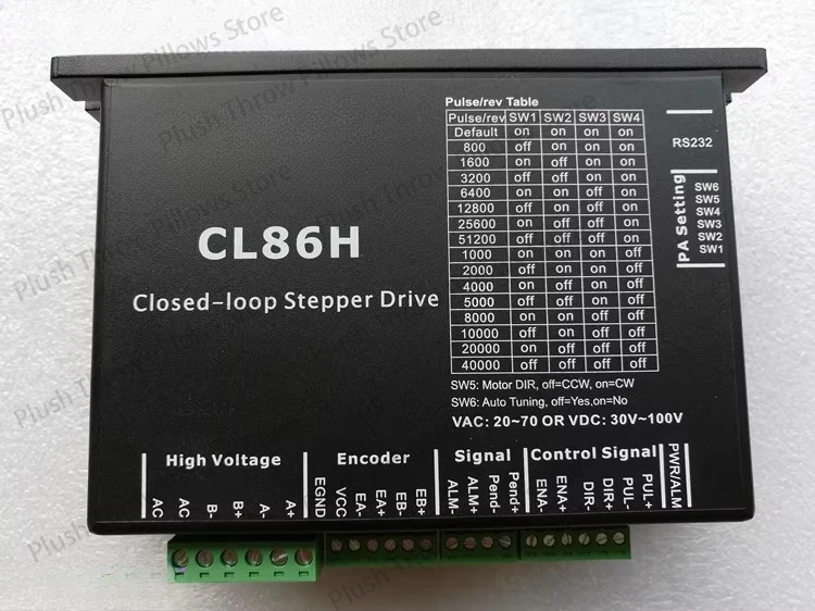 CL86 CL86H CL86C Closed Loop Driver, Hybrid Servo Driver
CL86 CL86H CL86C Closed Loop Driver, Hybrid Servo Driver