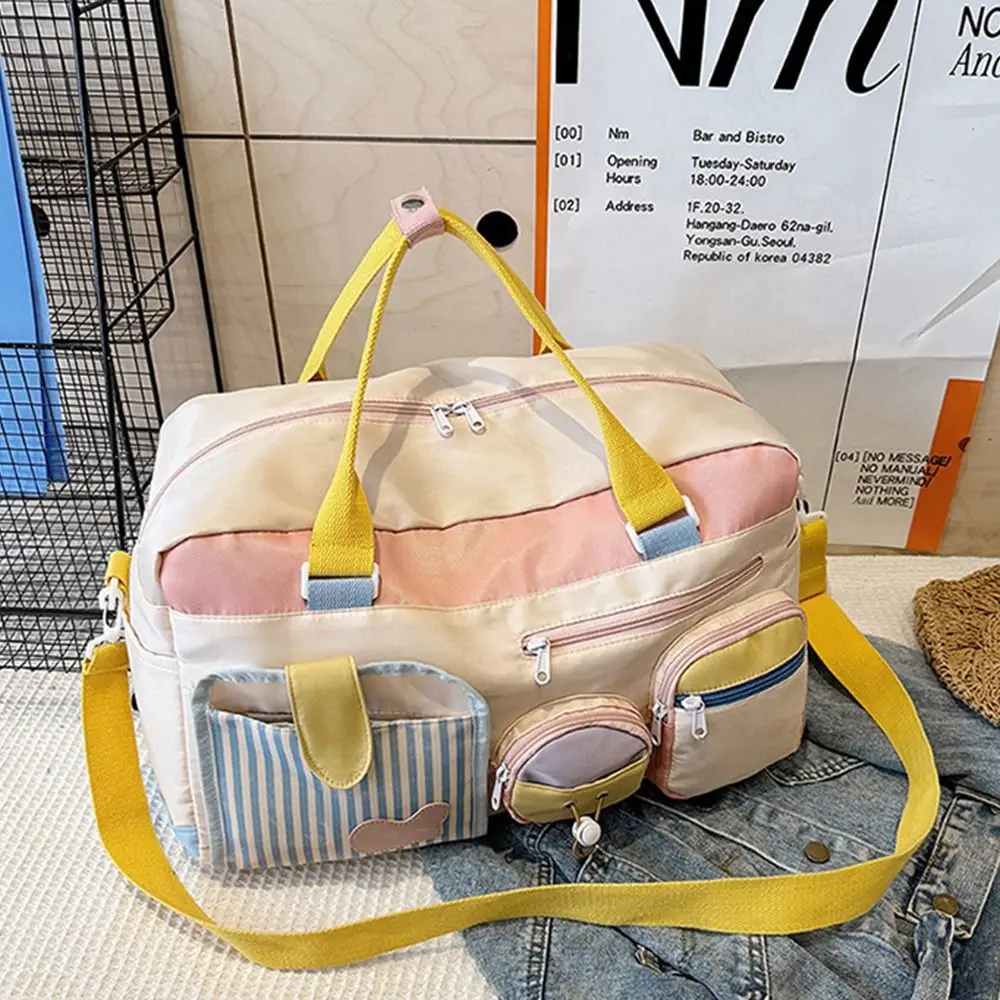 Kawaii Travel Duffel Bag Wet Dry Separation Crossbody Women's Fitness Handbag Portable Durable Travel Luggage Bag Training
Kawaii Travel Duffel Bag Wet Dry Separation Crossbody Women's Fitness Handbag Portable Durable Travel Luggage Bag Training