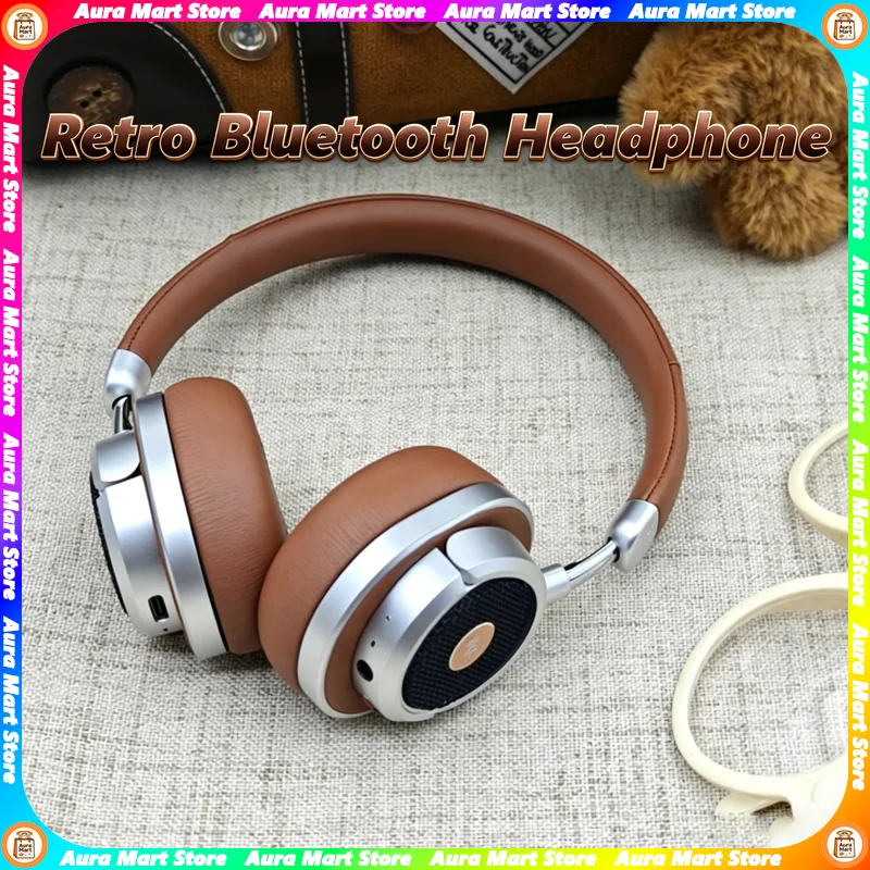 IKF Rona Retro Bluetooth Headphone Active Noise Reduction Long Battery Life Low Latency 3D Stereoscopic Sound Wireless Headset
IKF Rona Retro Bluetooth Headphone Active Noise Reduction Long Battery Life Low Latency 3D Stereoscopic Sound Wireless Headset