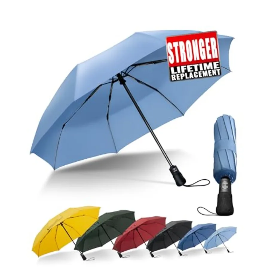 Travel Compact Umbrella Windproof - Portable Automatic for Rain, Folding Umbrella for Men and Women, Portable 210T Fabric
Travel Compact Umbrella Windproof - Portable Automatic for Rain, Folding Umbrella for Men and Women, Portable 210T Fabric