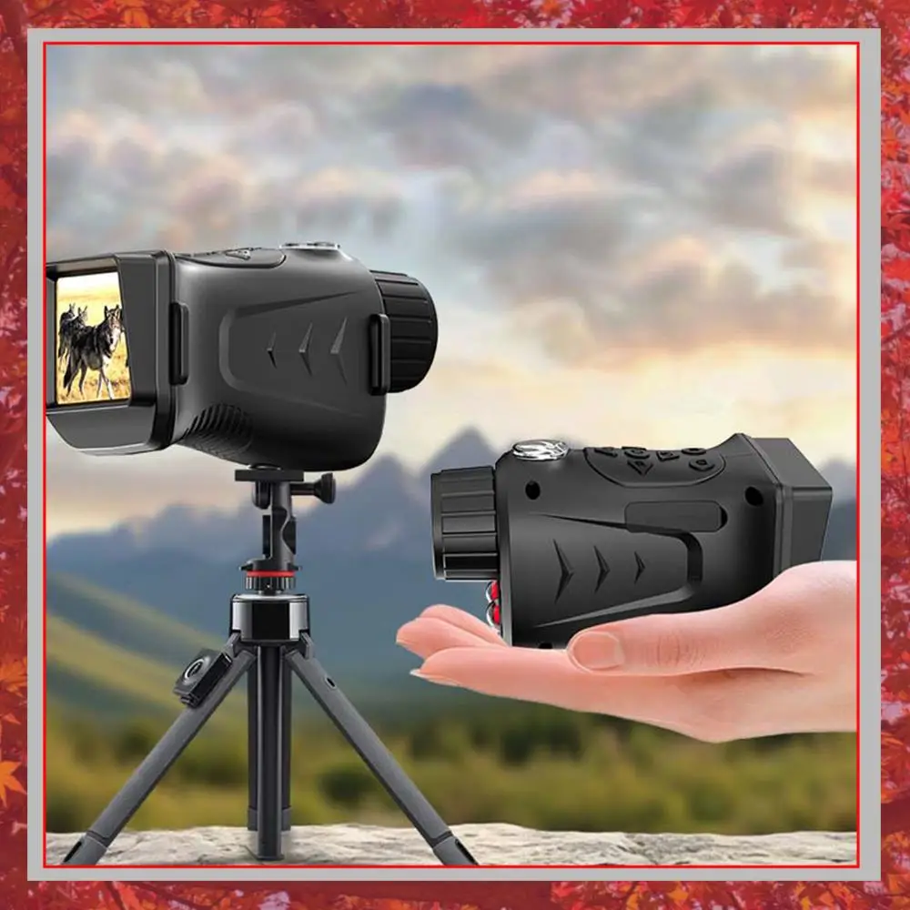 Dual Core Digital Night Vision Monocular 4K Video 18X Zoom 2.8 Inch Screen Infrared Night Vision for Hunting 900m Range
Dual Core Digital Night Vision Monocular 4K Video 18X Zoom 2.8 Inch Screen Infrared Night Vision for Hunting 900m Range