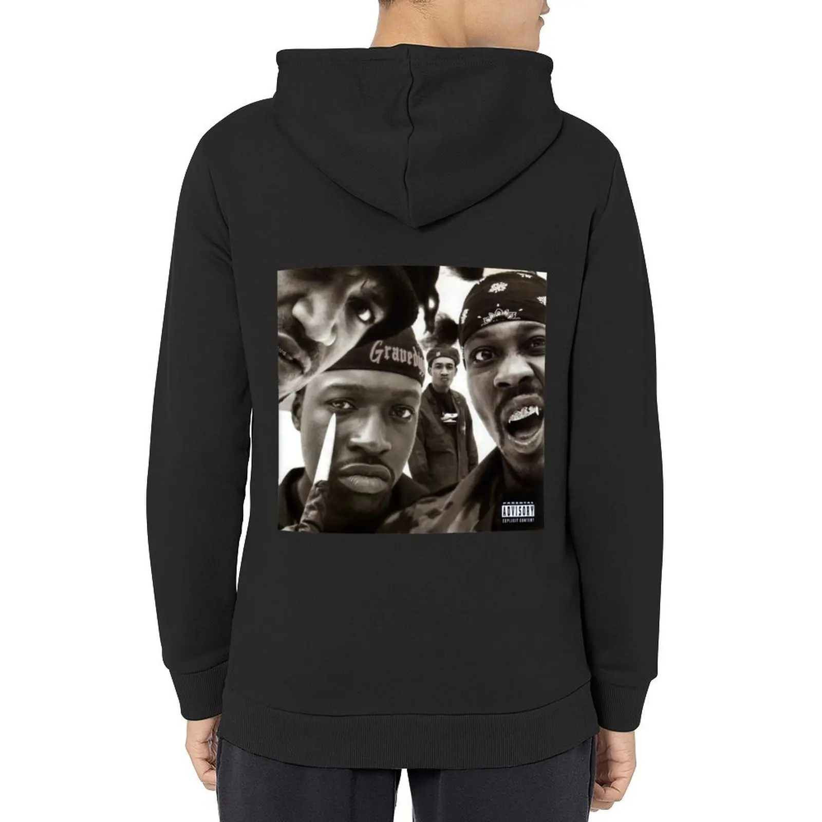 Gravediggaz Hoodie autumn mens clothes men's coat anime clothes new hooded tee
Gravediggaz Hoodie autumn mens clothes men's coat anime clothes new hooded tee