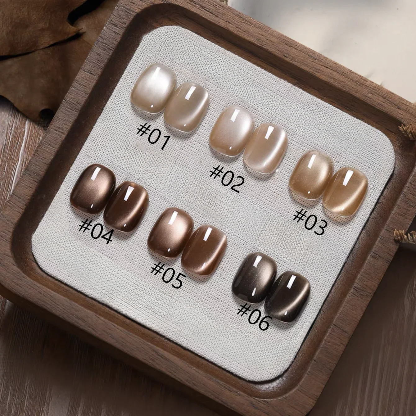 MIANEL 10ML 2026 New Whitening Maillard Ancient Egyptian Brown Silk Glass Beads Cat Eye Gel Nail Polish For Nail Salons 1-6pcs
MIANEL 10ML 2026 New Whitening Maillard Ancient Egyptian Brown Silk Glass Beads Cat Eye Gel Nail Polish For Nail Salons 1-6pcs