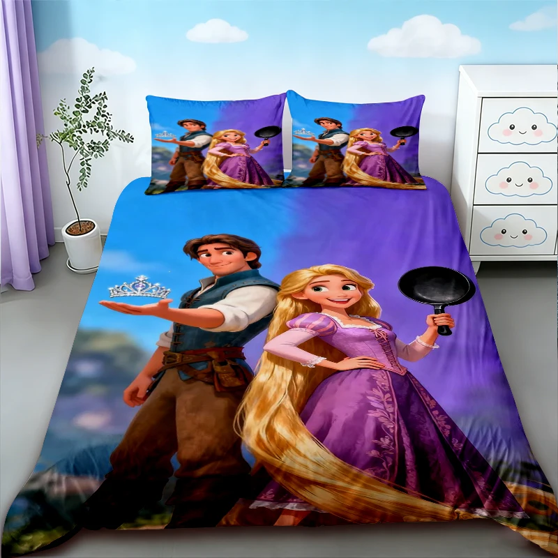 Duvet Cover Girl Princess Theme Cartoon Rapunzel Princess Bedding Set Quilt Cover Comfortable Soft for Bedroom Queen King
Duvet Cover Girl Princess Theme Cartoon Rapunzel Princess Bedding Set Quilt Cover Comfortable Soft for Bedroom Queen King