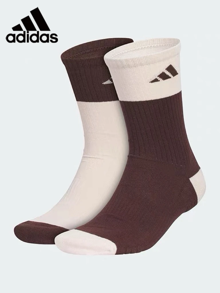 2 Pairs Adidas Unisex Mid Calf Socks Color Ribbed Elastic Breathable Sweat Wicking Sport Socks Running Gym Daily Wear KC0248
2 Pairs Adidas Unisex Mid Calf Socks Color Ribbed Elastic Breathable Sweat Wicking Sport Socks Running Gym Daily Wear KC0248