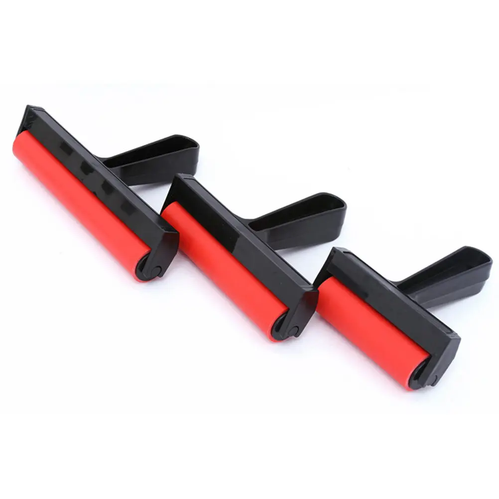 15Cm Ink Roller Professional Painting Roller Plastic Handle Smooth Cover Large Area Easy Grip Stamping Brayers for Printing
15Cm Ink Roller Professional Painting Roller Plastic Handle Smooth Cover Large Area Easy Grip Stamping Brayers for Printing